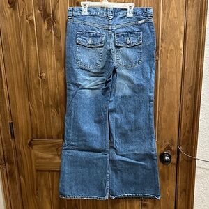 Abercrombie & Fitch Blue Flare Jeans